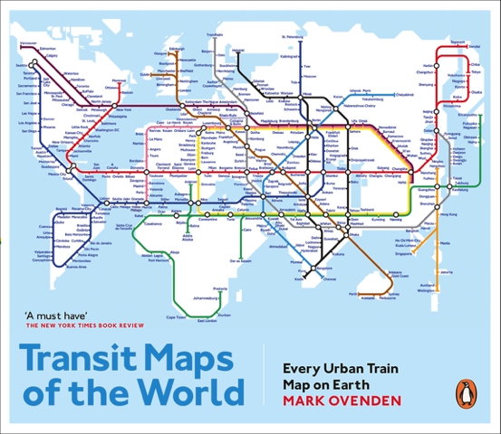Book cover: Transit Maps of the World